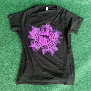 Glock firearms womens tshirt